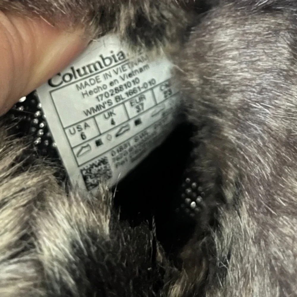 Columbia Women's Heavenly Omni-Heat winter boots‎ in black size 6